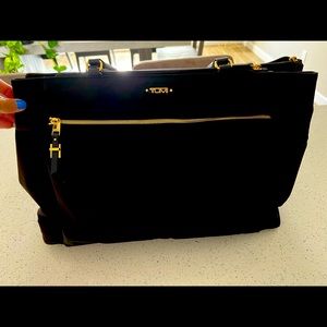 Tumi Voyager Black Sheryl Business Tote